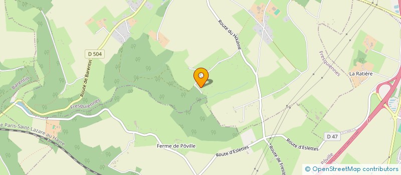 localisation de l'entreprise PIERRES ET BOIS  FRESQUIENNES