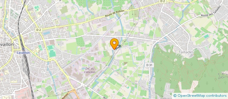 localisation de l'entreprise PIERRES ET LUBERON à CAVAILLON