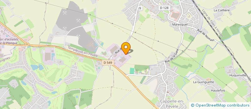 localisation de l'entreprise PIERRES ET MATERIAUX DU NORD SARL à CAPPELLE-EN-PEVELE
