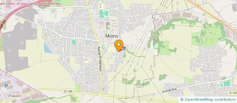 localisation de l'entreprise PIERRES ET TERRES AJE  MIONS