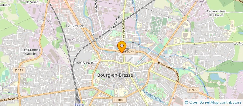 localisation de l'entreprise PIERRES ET TERRITOIRES DE FRANCE-AIN à BOURG-EN-BRESSE