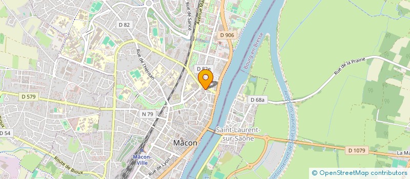 localisation de l'entreprise PIERRES ET TERRITOIRES DE FRANCE BFCA à MACON