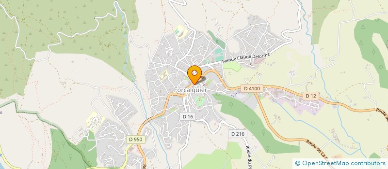 localisation de l'entreprise PIERRES ET TRADITION à FORCALQUIER