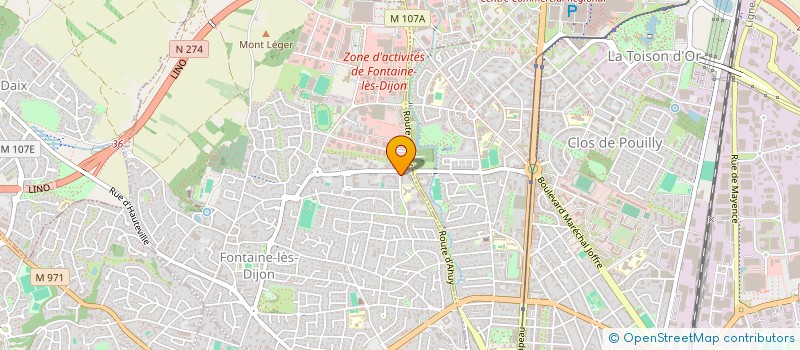 localisation de l'entreprise PIERRES ET VIE  LAIZY