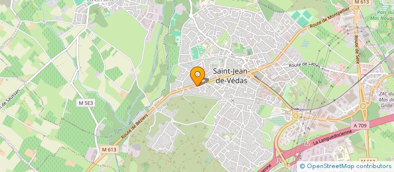 localisation de l'entreprise PIERRES & PATRIMOINE  SAINT-JEAN-DE-VEDAS