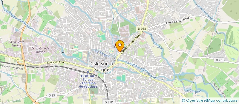 localisation de l'entreprise PIERRES PROVENCES SARL  L ISLE SUR LA SORGUE