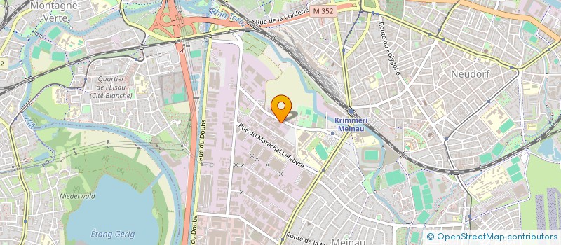 localisation de l'entreprise PIERRES VIVANTES à STRASBOURG