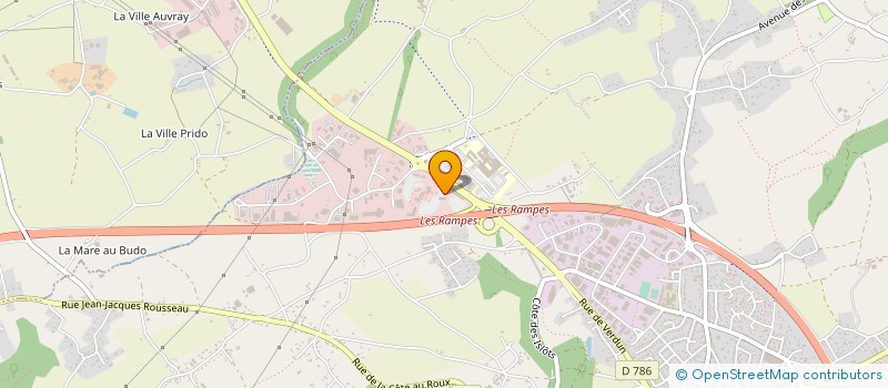 localisation de l'entreprise PIERREVAL AMENAGEMENT  PLERIN