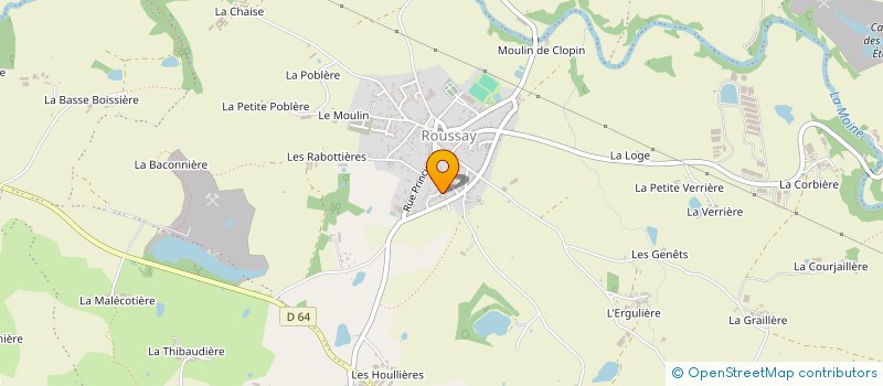 localisation de l'entreprise PIERRICK POILANE ELECTRICITE à BEAUPREAU-EN-MAUGES
