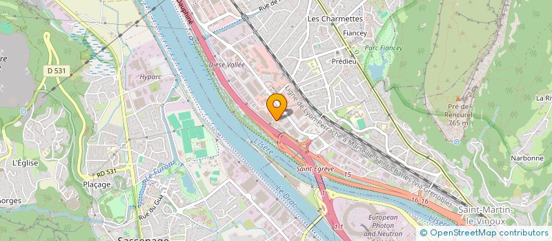 localisation de l'entreprise PIERRINO  SAINT-EGREVE