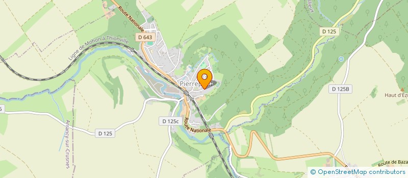 localisation de l'entreprise PIERRISSIMO MZ 01 ( PL-20)  PIERREPONT