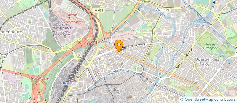 localisation de l'entreprise PIERROFINO à STRASBOURG