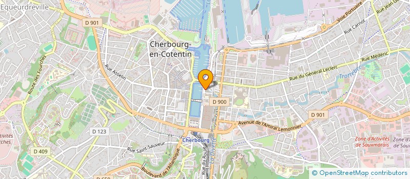 localisation de l'entreprise PIERROLYNE à CHERBOURG-EN-COTENTIN