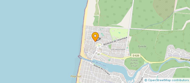 localisation de l'entreprise PIERRON  MIMIZAN