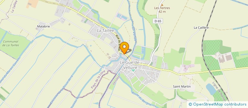 localisation de l'entreprise PIERROT  LA TAILLEE