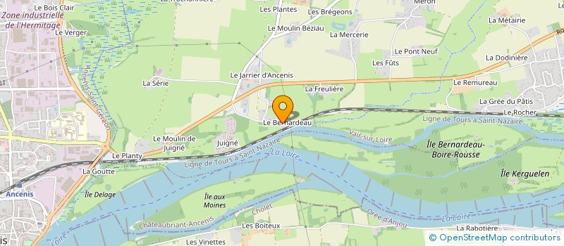 localisation de l'entreprise PIERROT CONSEIL  VAIR-SUR-LOIRE