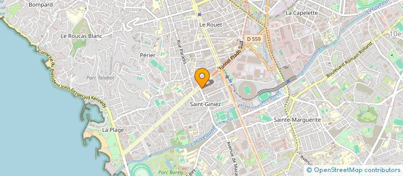 localisation de l'entreprise PIERROT COQUILLAGES à MARSEILLE