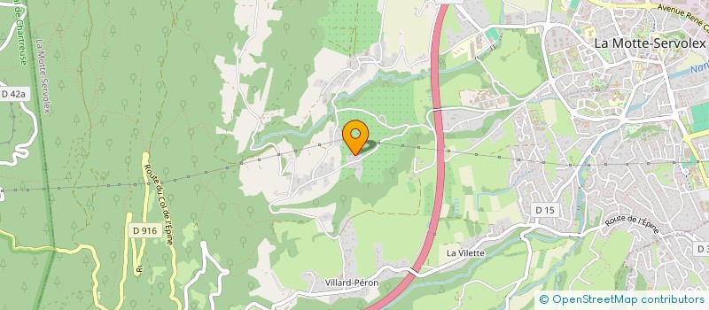 localisation de l'entreprise PIERROT FAMILY  LA MOTTE-SERVOLEX