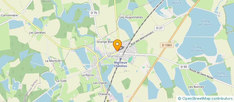 localisation de l'entreprise PIERROT MUSETTE  MARLIEUX