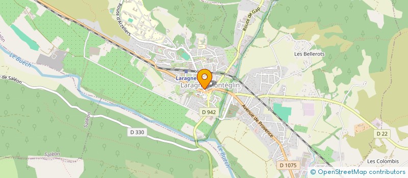 localisation de l'entreprise PIERROT RIBOTTA  GARDE-COLOMBE