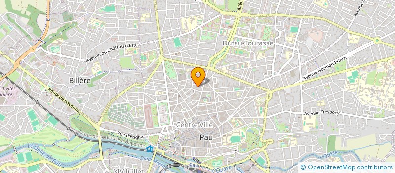 localisation de l'entreprise PIERRUGUES à PAU
