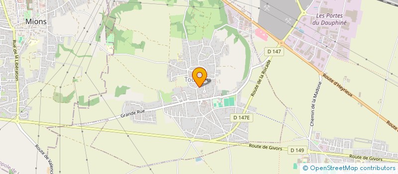 localisation de l'entreprise PIERRY  SAINT-PIERRE-DE-CHANDIEU