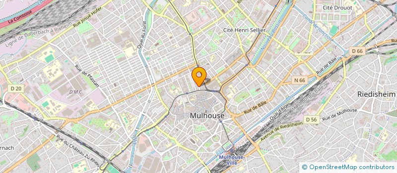 localisation de l'entreprise PIERS SERVICES  MULHOUSE