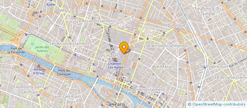localisation de l'entreprise PIERS THOMAS à PARIS