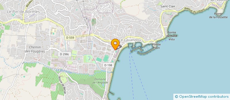 localisation de l'entreprise PIERSOHOME à LE LAVANDOU