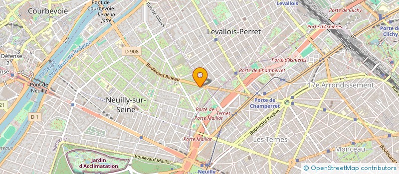 localisation de l'entreprise PIERSON EXPORT à NEUILLY-SUR-SEINE