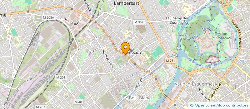 localisation de l'entreprise PIES & POTES à LAMBERSART