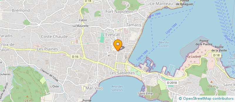 localisation de l'entreprise PIESPI à LA SEYNE-SUR-MER