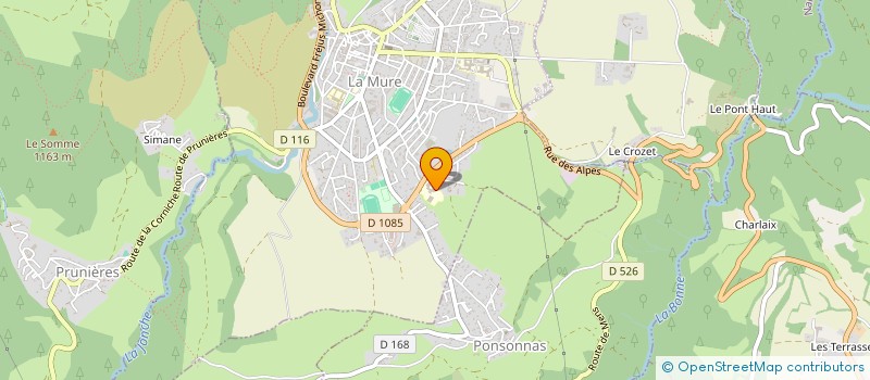 localisation de l'entreprise PIET  LA MURE