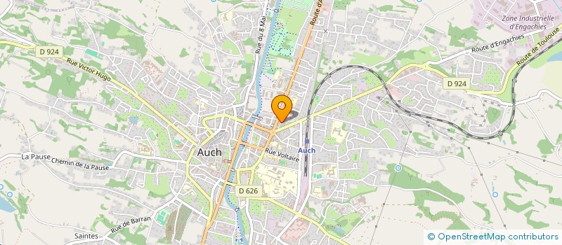 localisation de l'entreprise PIETA à AUCH