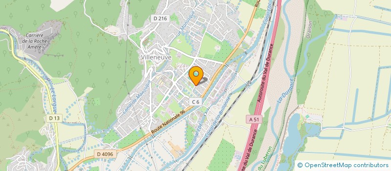 localisation de l'entreprise PIETAIN INVEST  VILLENEUVE