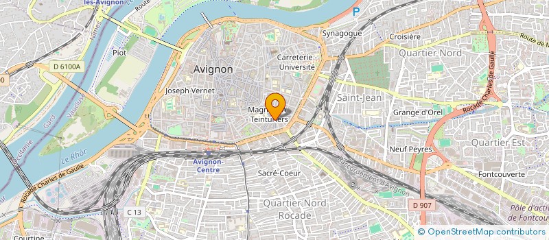 localisation de l'entreprise PIETAT'AIR  AVIGNON