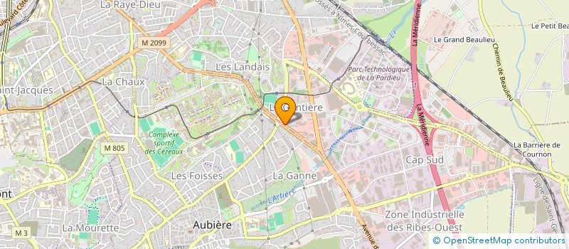 localisation de l'entreprise PIETHIFLO  CLERMONT-FERRAND