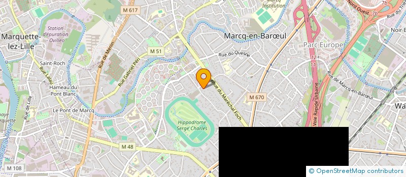 localisation de l'entreprise PIETIN à MARCQ-EN-BARŒUL