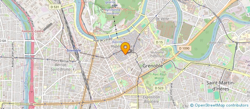 localisation de l'entreprise PIETINE à GRENOBLE