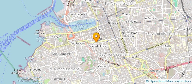 localisation de l'entreprise PIETOUNET à MARSEILLE
