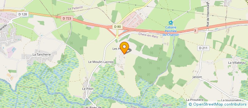 localisation de l'entreprise PIETRA  CHEIX-EN-RETZ