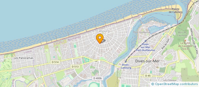 localisation de l'entreprise PIETRA DI A MARE à CABOURG