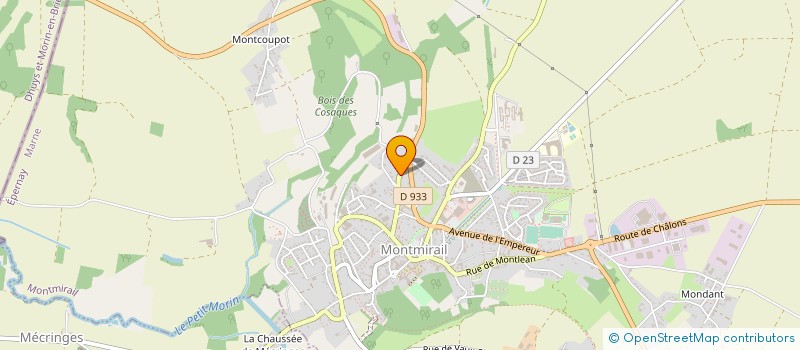 localisation de l'entreprise PIETREMENT ET FILS  MANCY