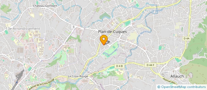 localisation de l'entreprise PIETRI  PLAN-DE-CUQUES