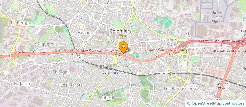 localisation de l'entreprise PIETRO DOMENICA à COLOMIERS