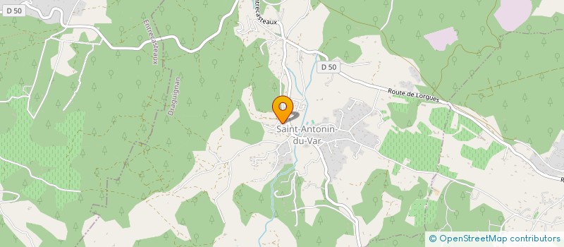 localisation de l'entreprise PIEVAL  SAINT-ANTONIN-DU-VAR