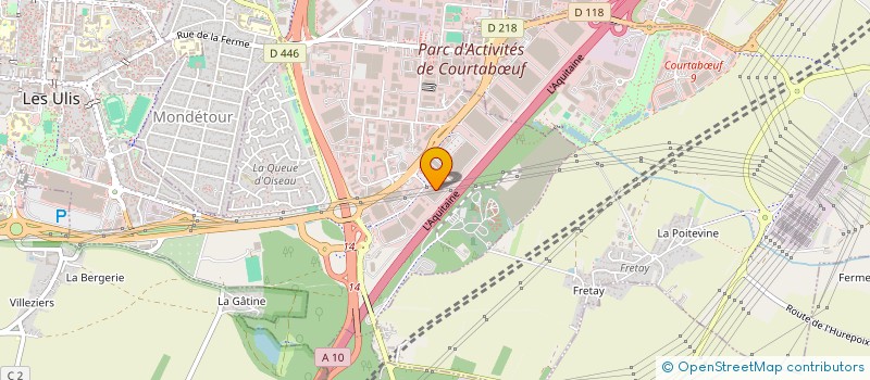 localisation de l'entreprise PIEX GROUP à LES ULIS