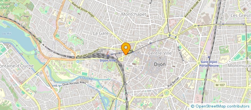 localisation de l'entreprise PIF à DIJON