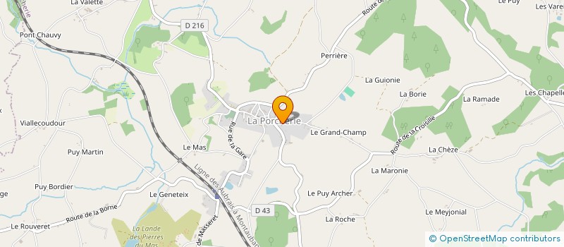 localisation de l'entreprise PIF ET PAF à LA PORCHERIE