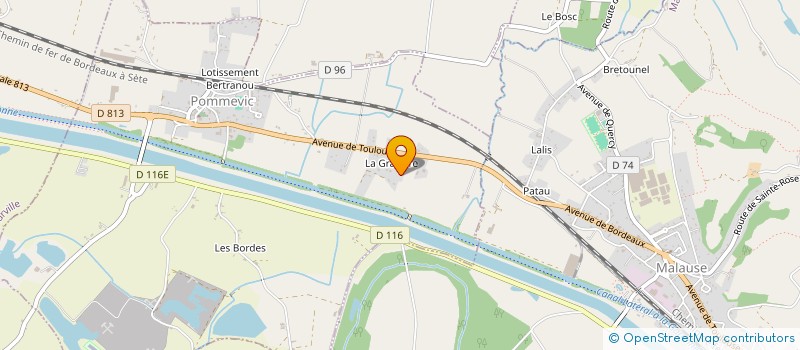 localisation de l'entreprise PIFF ET HERCULE  POMMEVIC